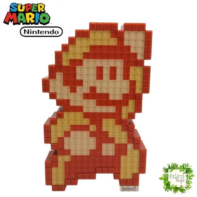 Super Mário - Luminária Mário Pixel Pals (cód 540)