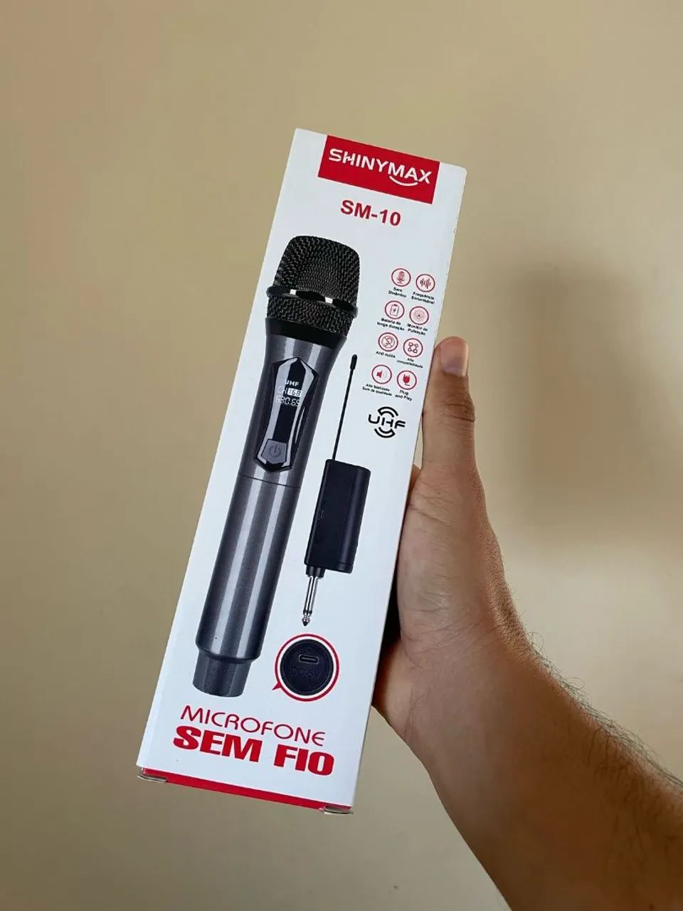 Microfone Sem Fio / bateria