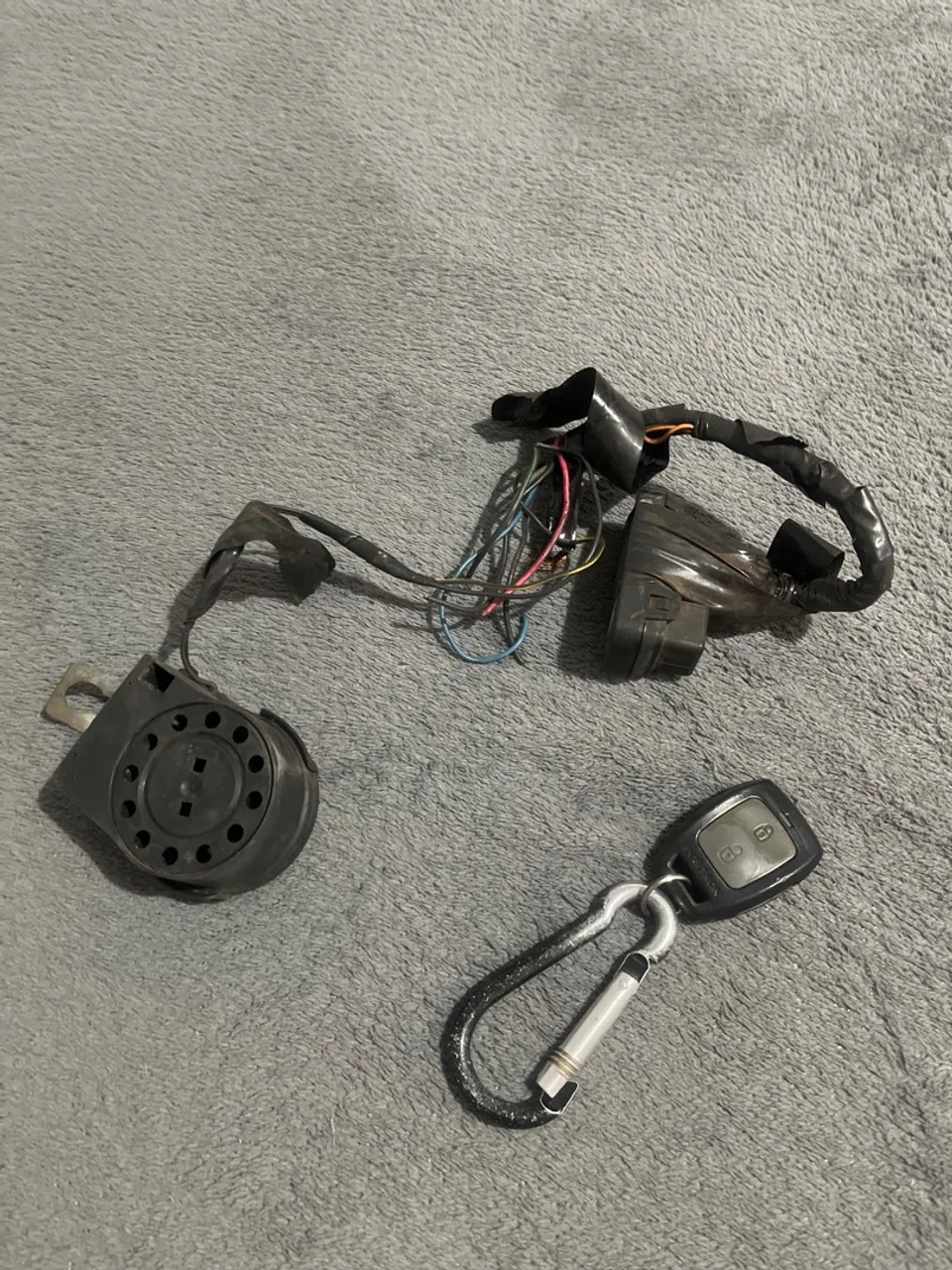 Central e Chave de Alarme para Moto