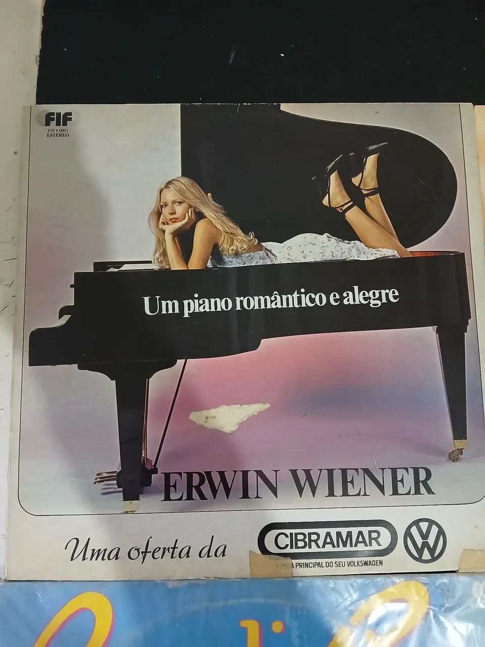 Lotes de 4 Discos de Vinil Piano Romântico - Coleção - Foto 2