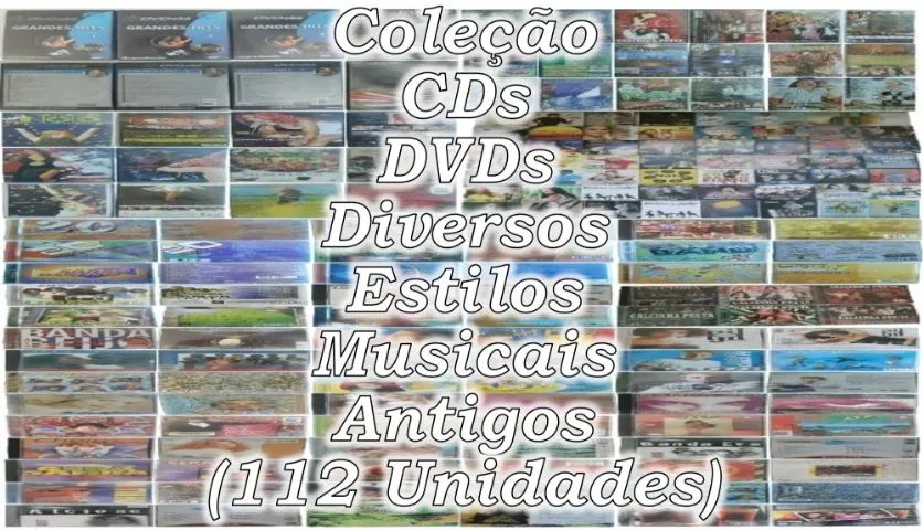 CDs e DVDs Diversos Antigos