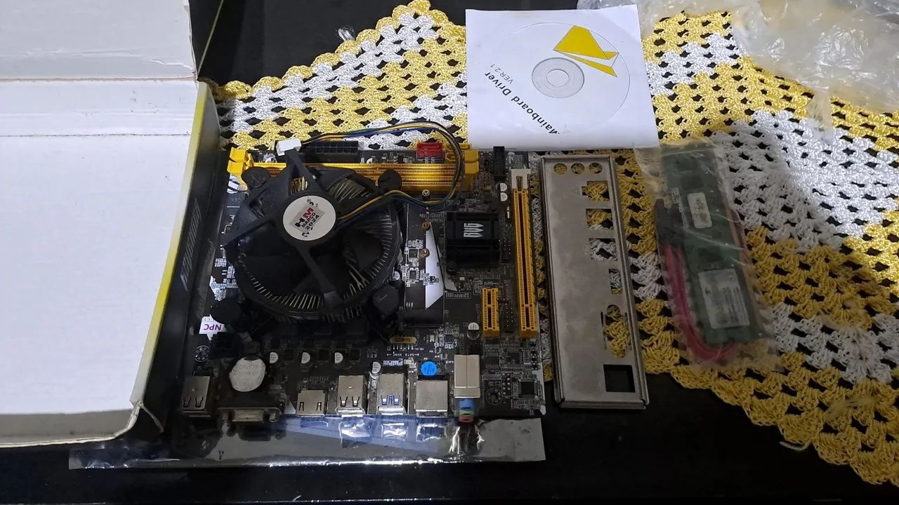 Kit i5 2400 + Placa Mae + 8gb memoria + cooler - Foto 2