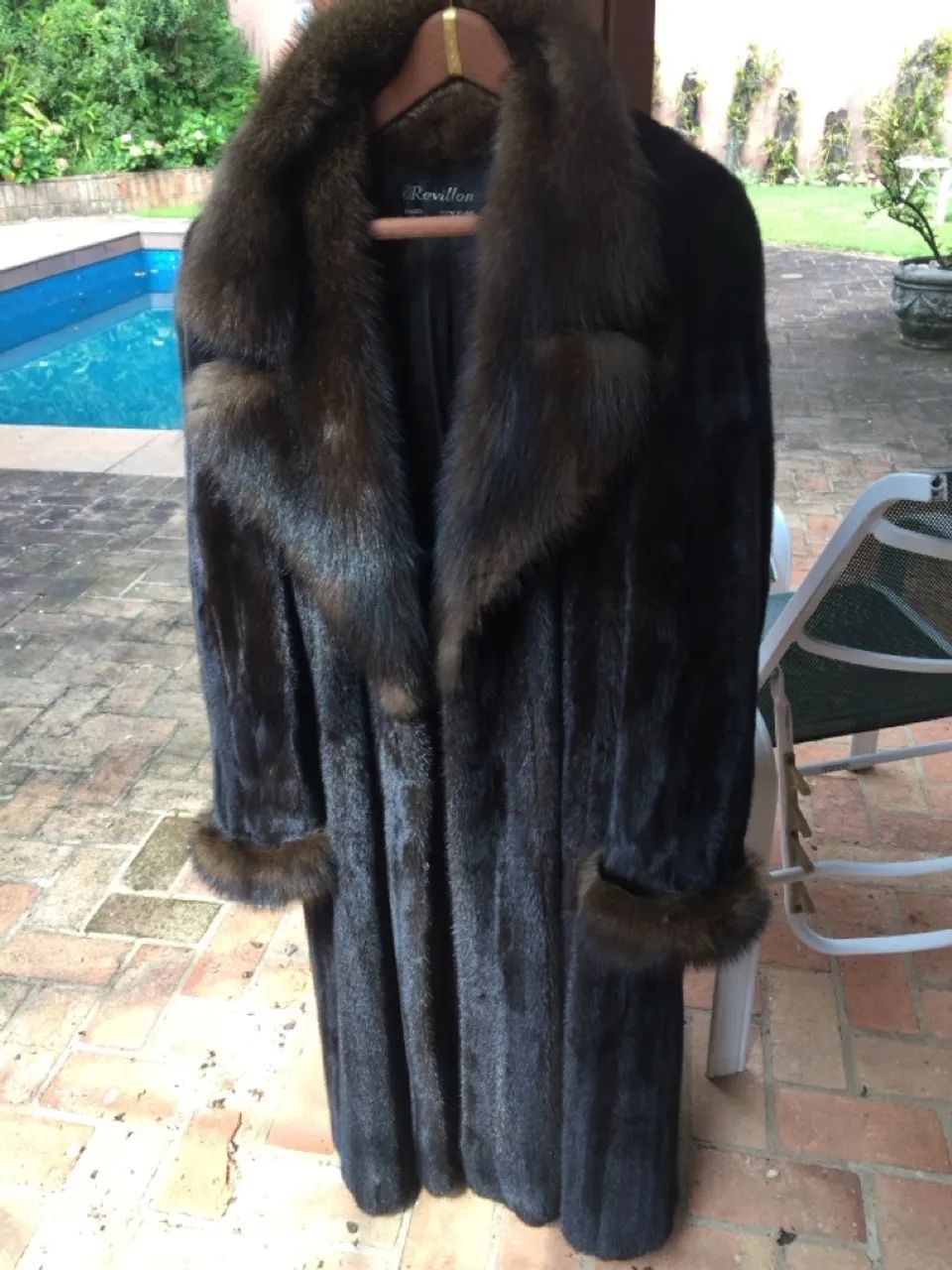 Casaco de vison preto elegante - Foto 3