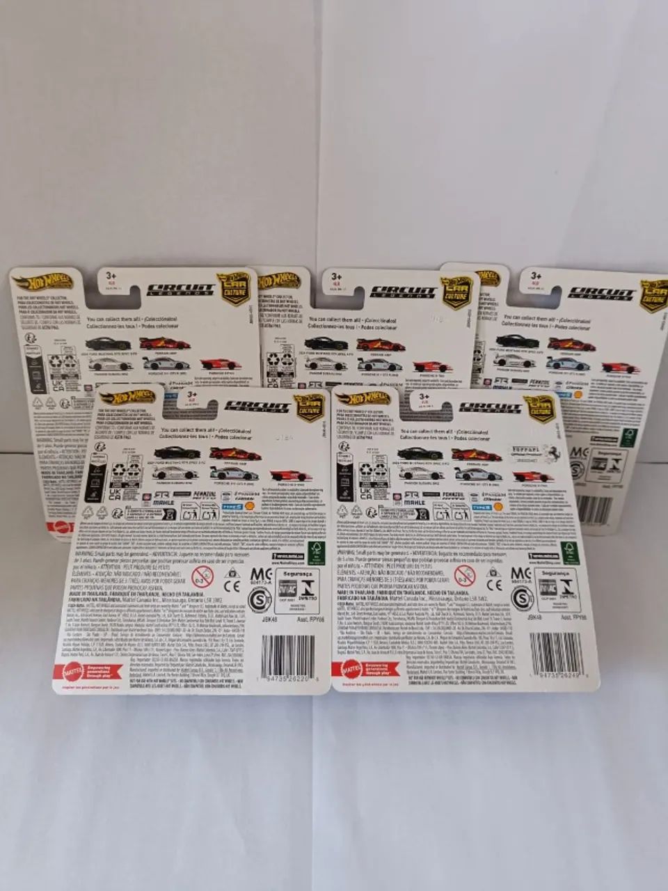 Hot Wheels Set 5 miniaturas - Circuit Legends - Foto 3