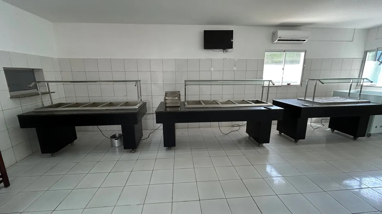 Conjunto de buffet rechaud térmico
