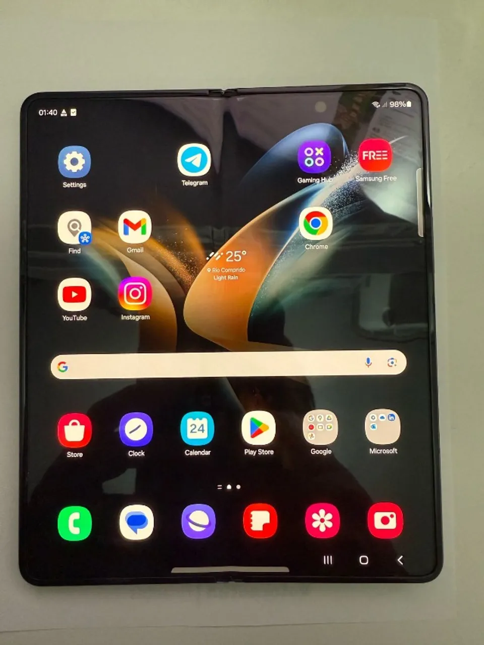 Samsung Galaxy Z Fold 4 256GB Grafite + 2 S Pen + 3 Capas + Case Mala