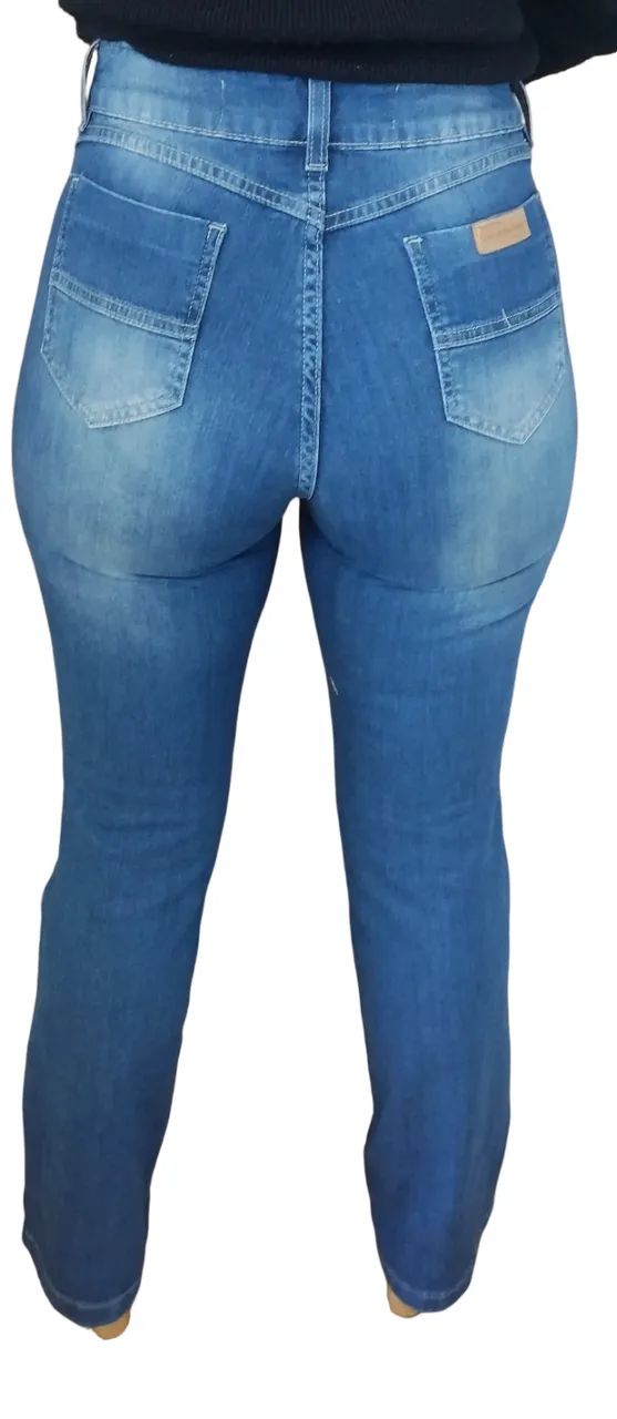 Calça Jeans Feminina Letys Concept (44) - Foto 2