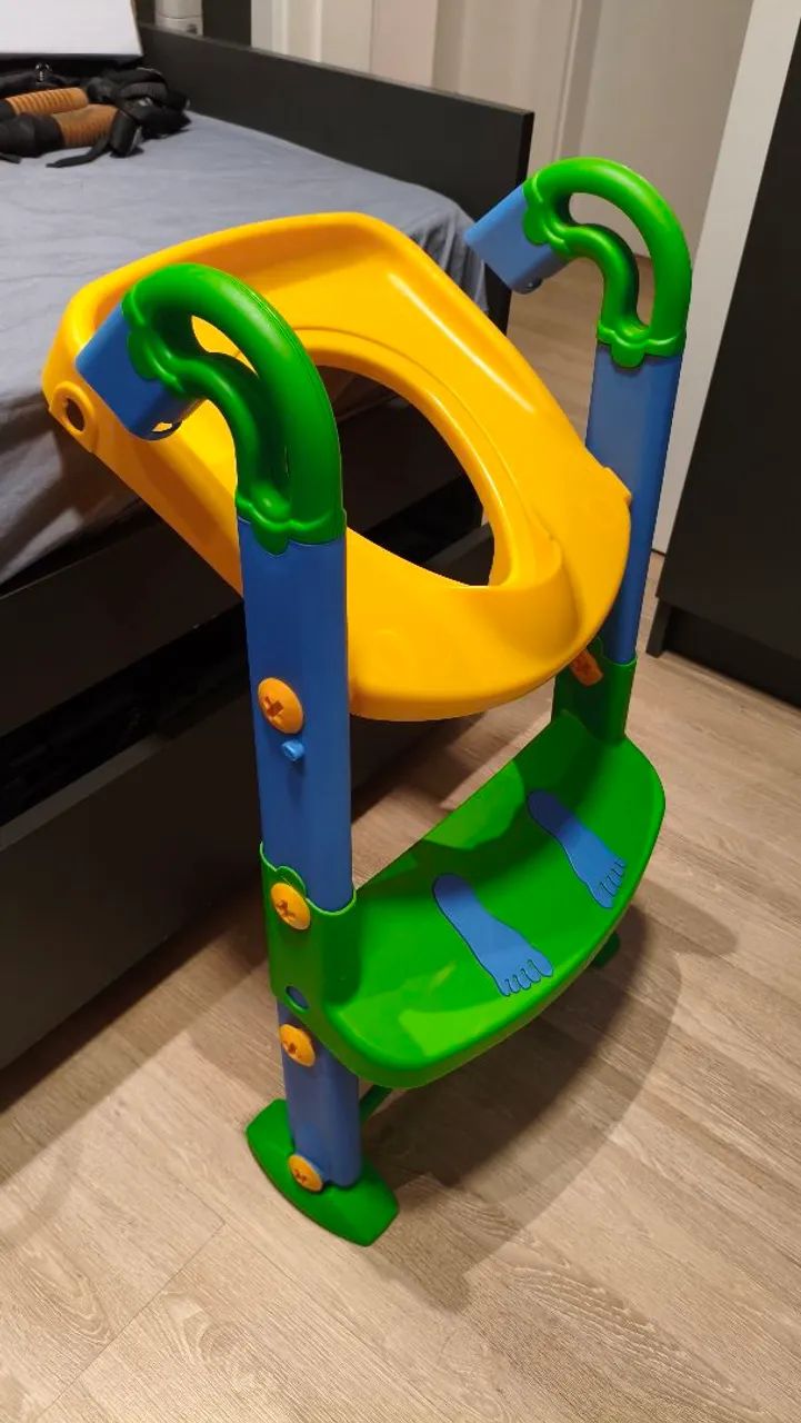 Assento Redutor Troninho Infantil com Escada - Foto 2