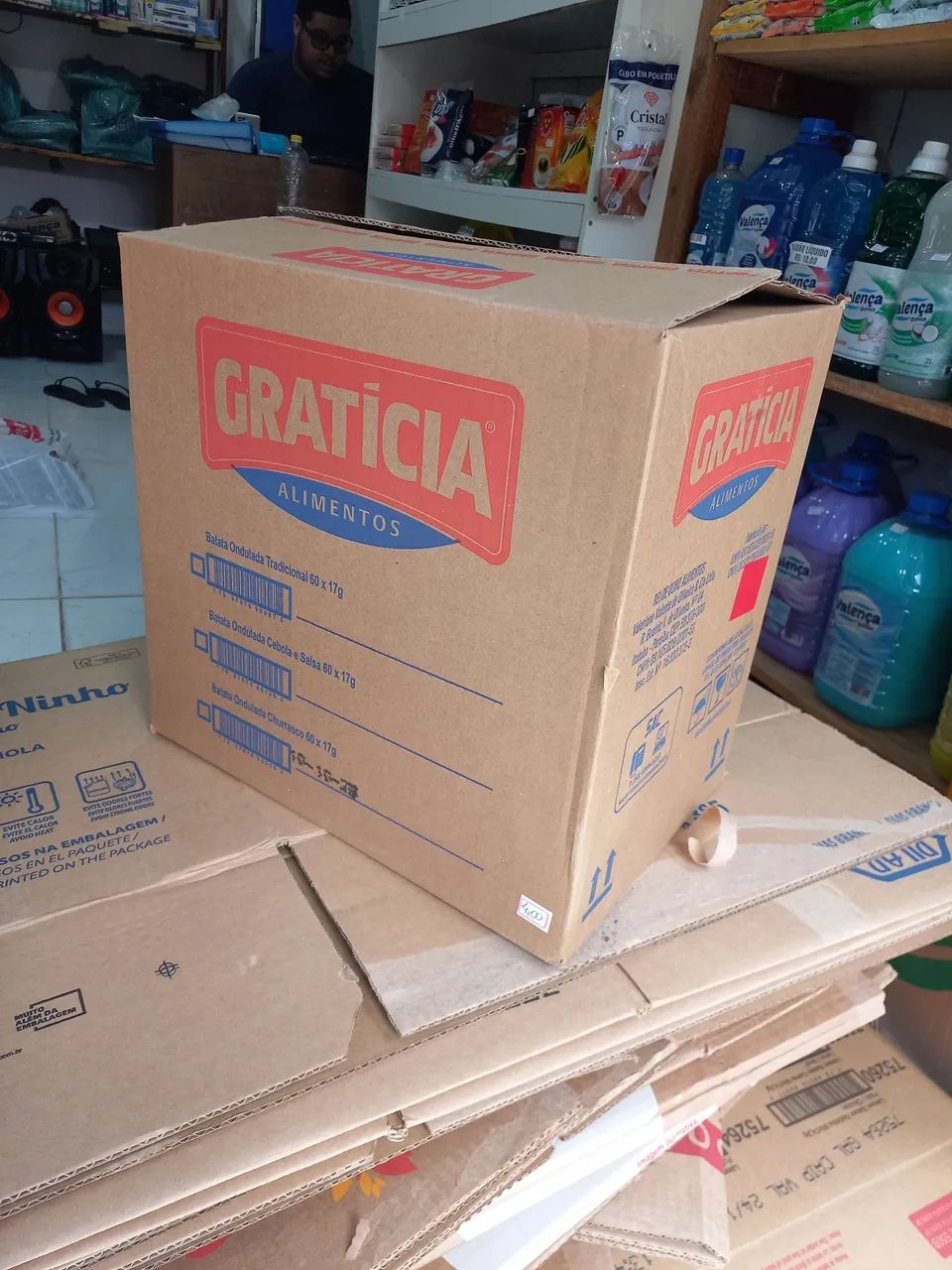 Caixa de Papelão para Embalagem de Mudança, correios, e-comerce