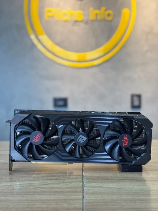 RX 6700 XT 12GB Red Devil Sem Caixa - Loja física - Garantia - Olx Pay