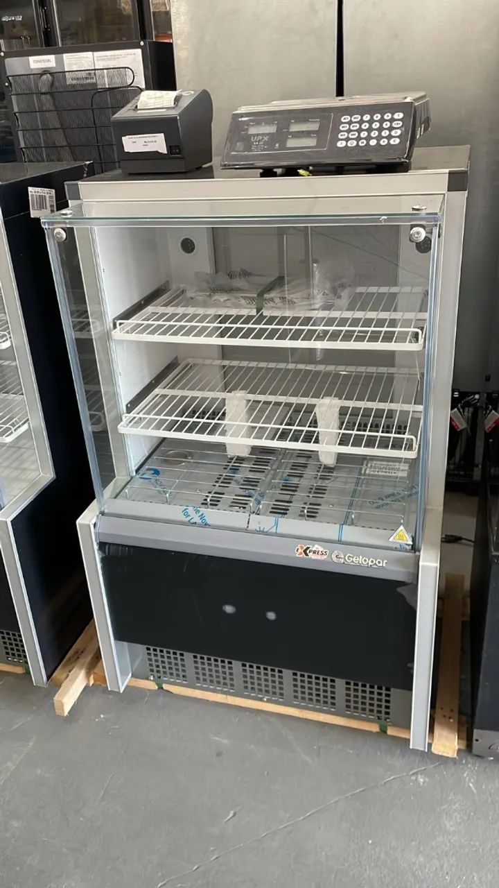 Vitrine aquecida 75cm Gelopar (Ester)