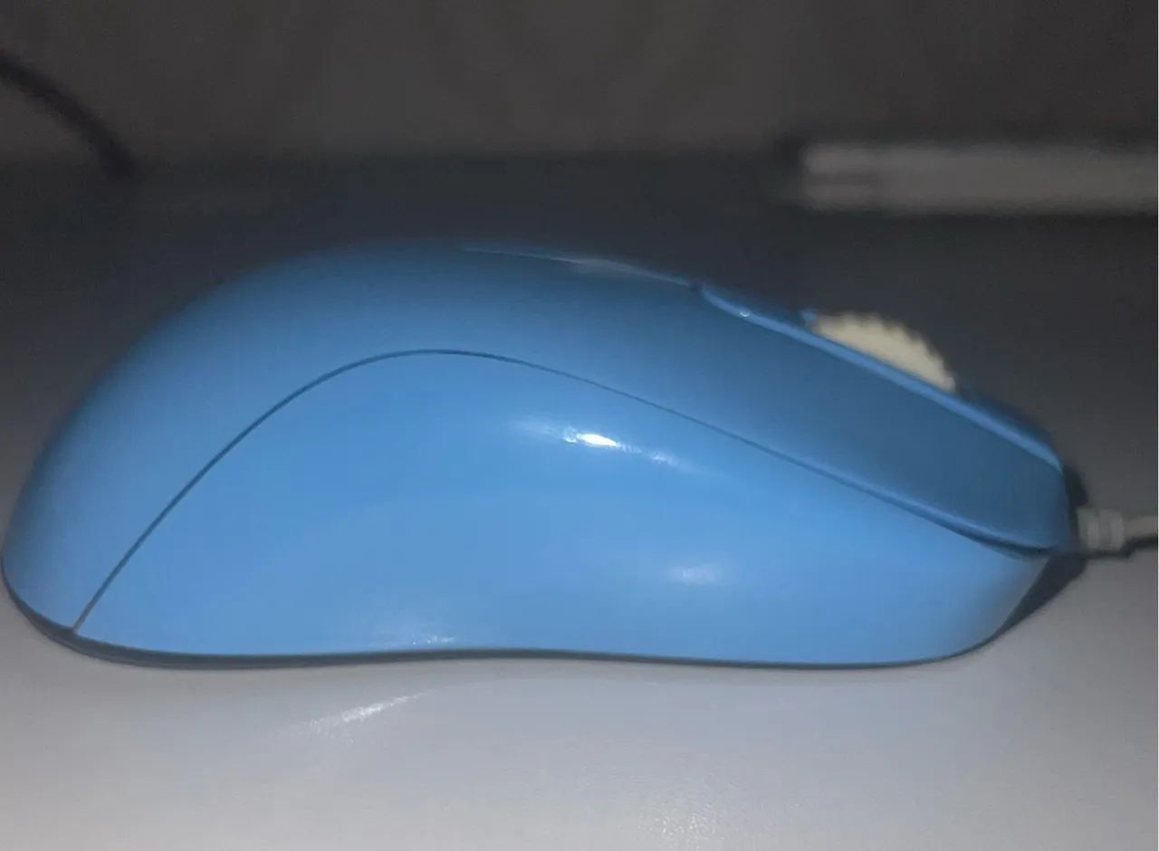 Mouse BenQ Zowie Divina Blue S2 - pouquíssimo usado! - Foto 4
