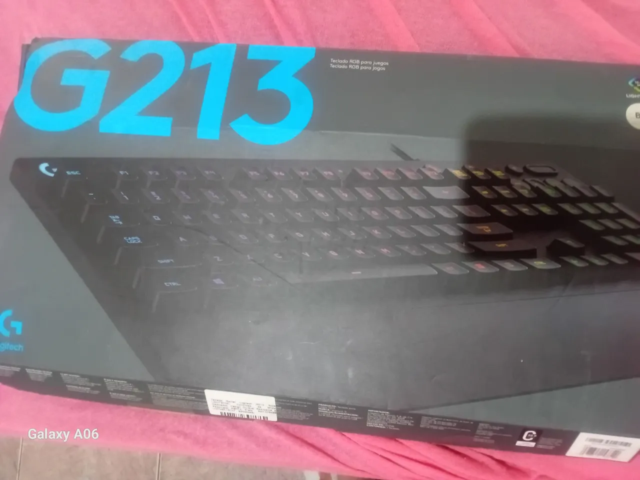 TECLADO LOGITECH G213 RGB