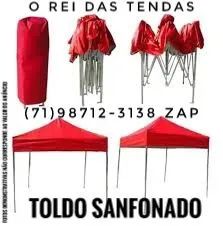 Tenda sanfonada direto de fábrica Salvador 