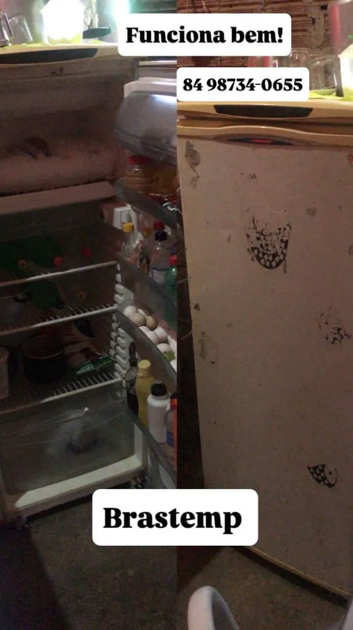 Geladeira Brastemp em perfeito estado