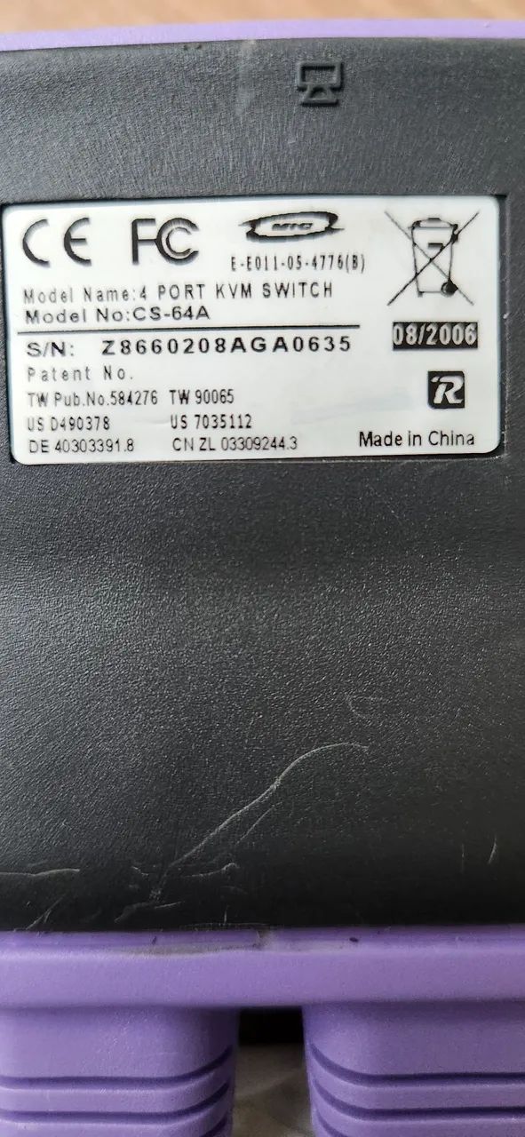 Switch KVM Aten 2 Portas - Foto 2
