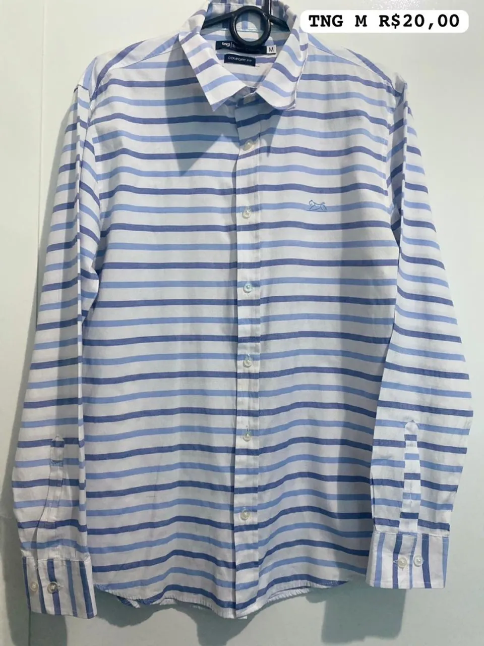 Camisa listrada TNG - Tamanho M