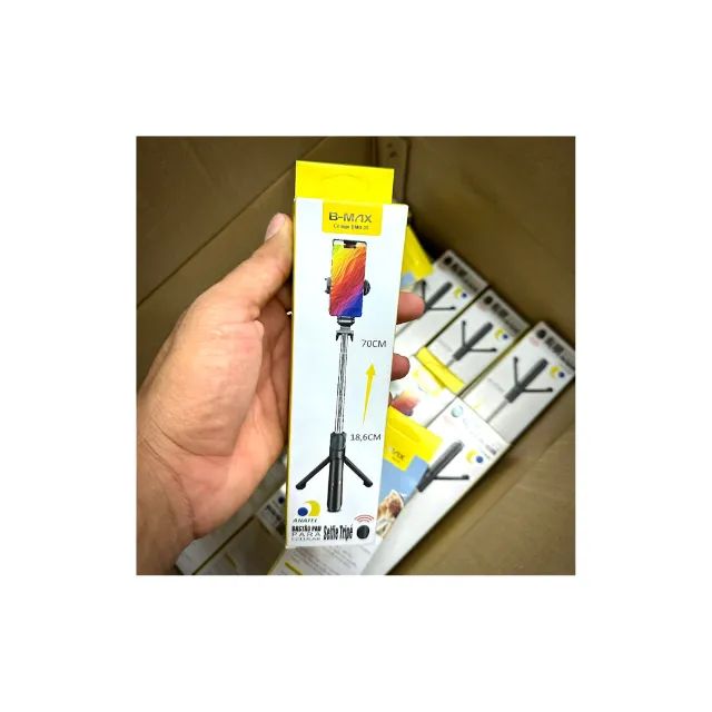 Tripé Para Celular Com Pau de Selfie B-Max BMG-35 - Foto 3