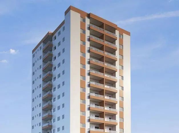 Apartamento para Venda em Praia Grande, Guilhermina, 2 dormitórios, 1 suíte, 1 banheiro, 1 - Foto 2