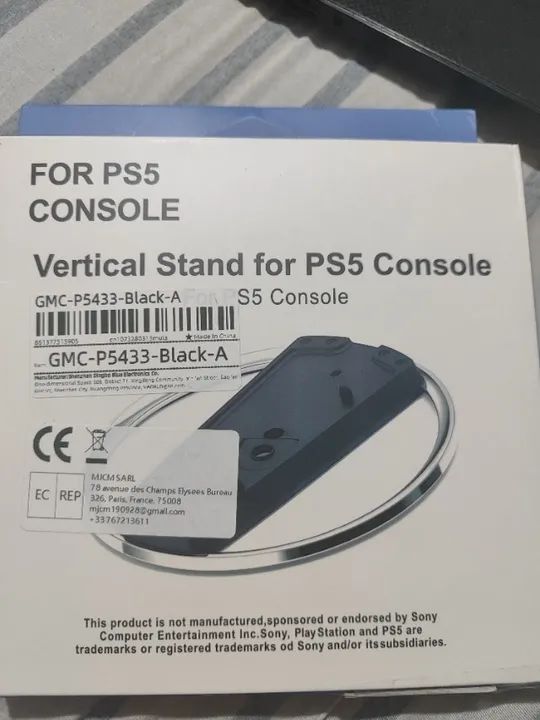 Suporte vertical para PS5