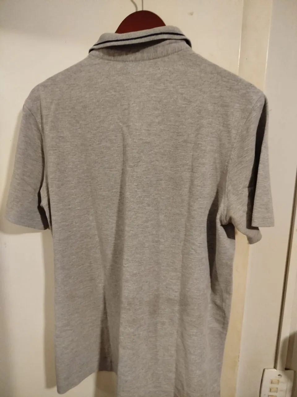 Camisa Polo Pierre Cardin Cinza - Foto 4