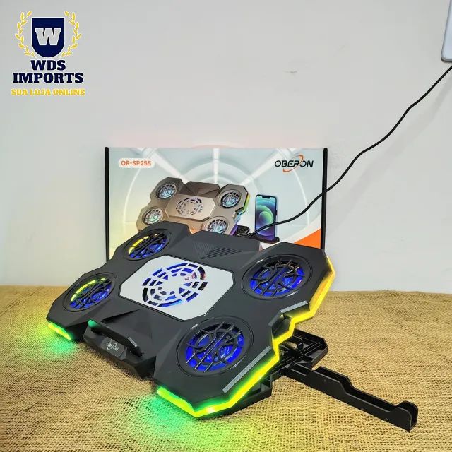 Suporte Mesa Notebook Gamer Rgb