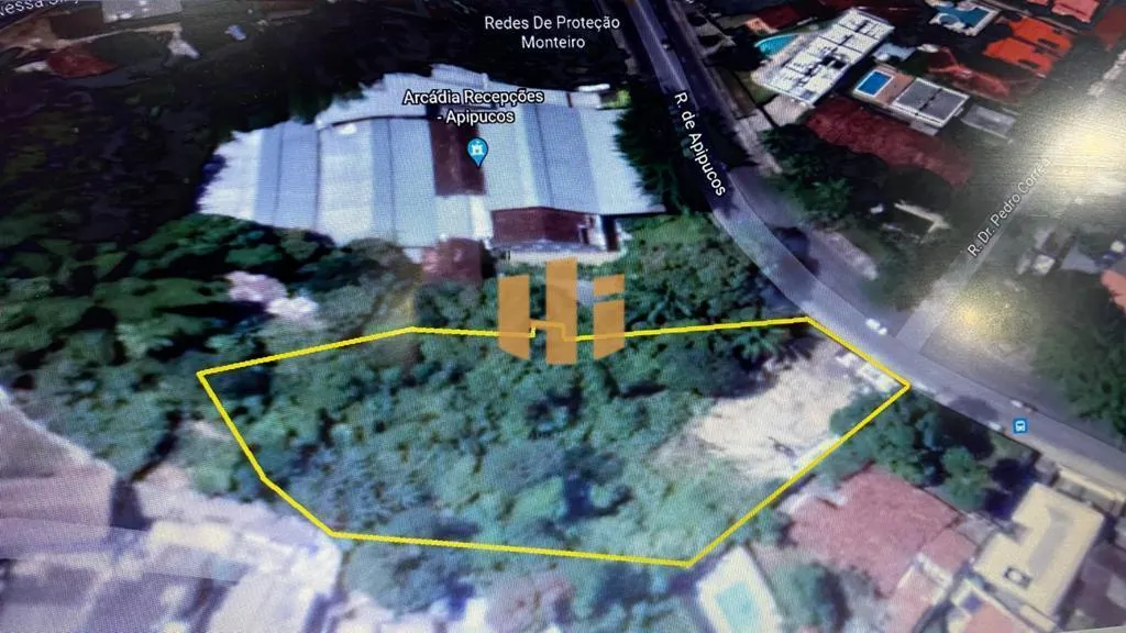 Terreno para Venda ou Locação em Apipucos ? Área Nobre da Zona Norte