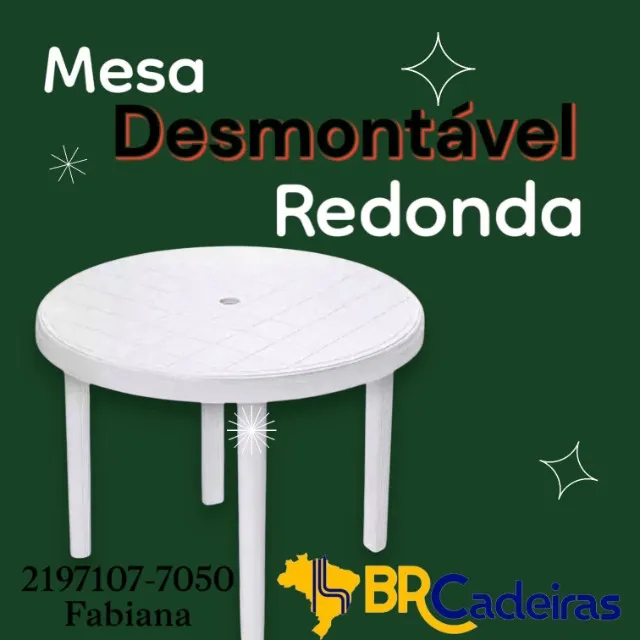 Desmontavel- Mesa com 4 pes