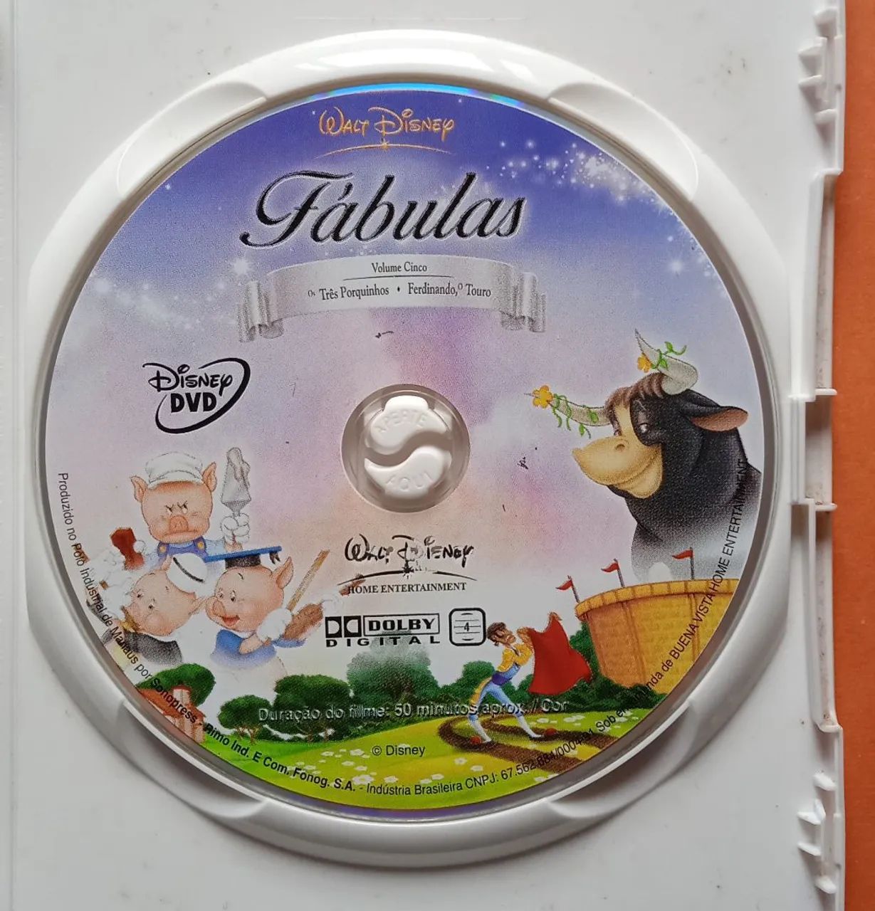 DVD Fábulas - Volume Cinco - Walt Disney - Foto 4