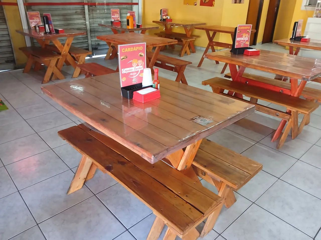 Mesas rusticas para seu comércio em geral  - Foto 2