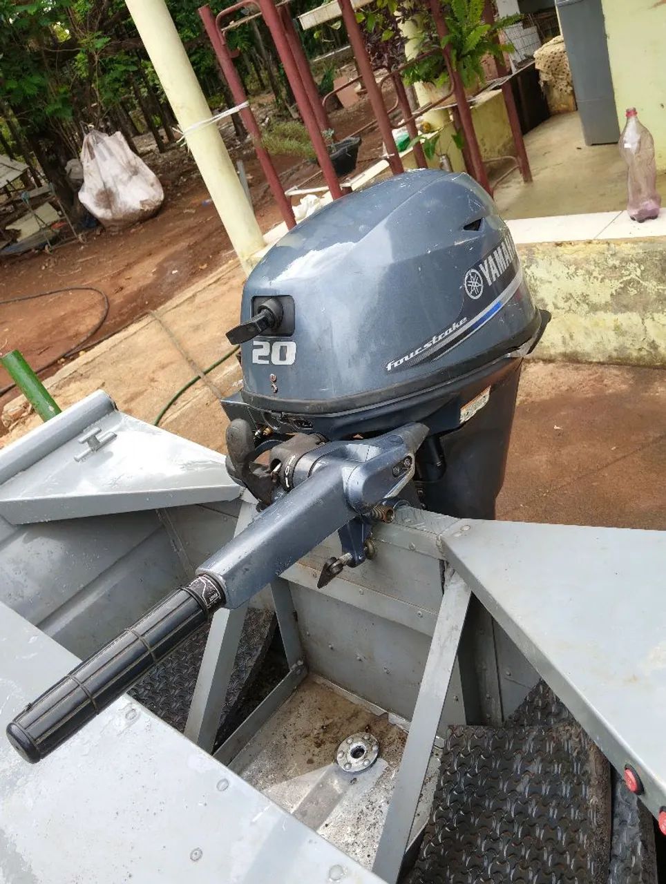 Motor Yamaha 20hp 4T  - Foto 2