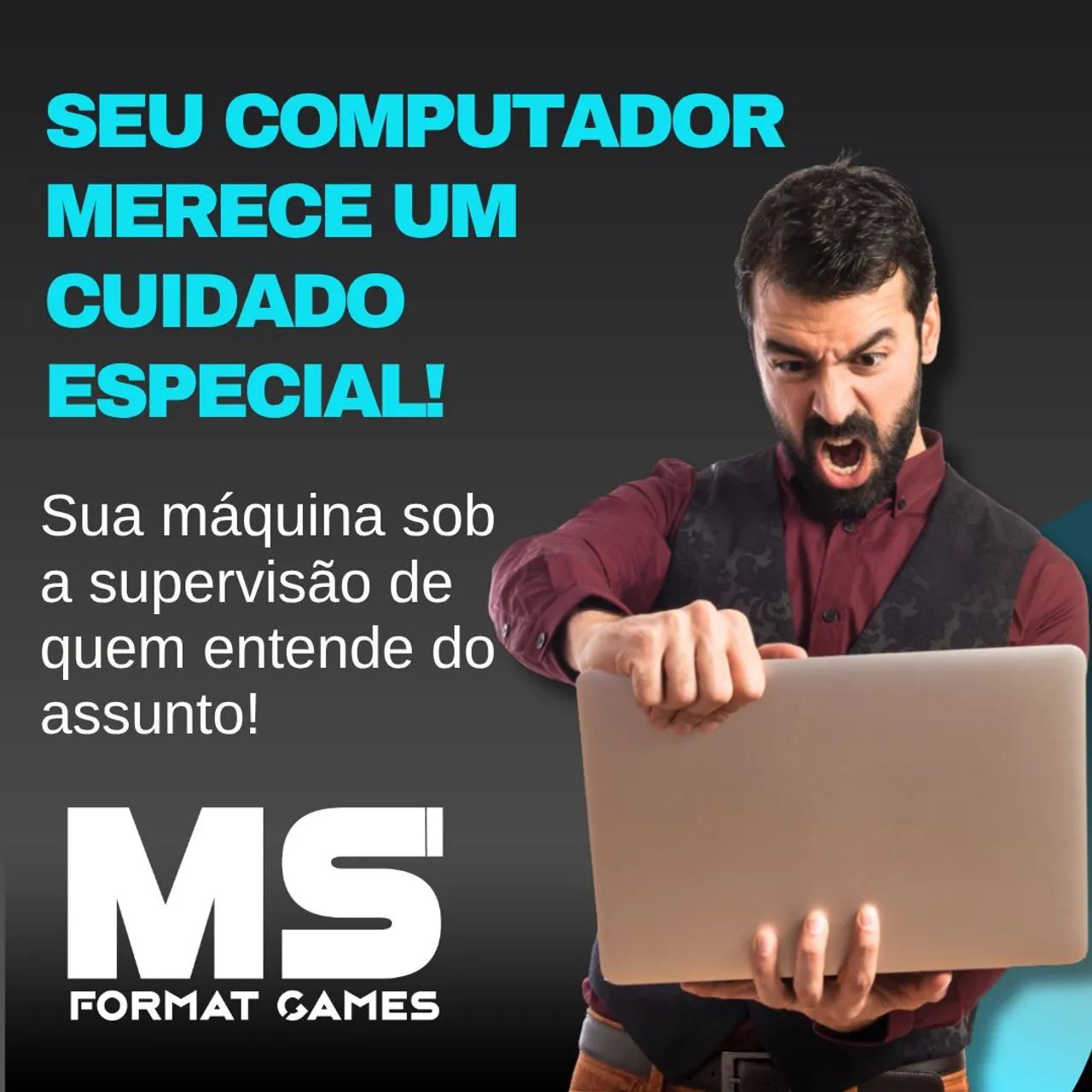MS FORMAT GAMES - Formatação de PC - Foto 3