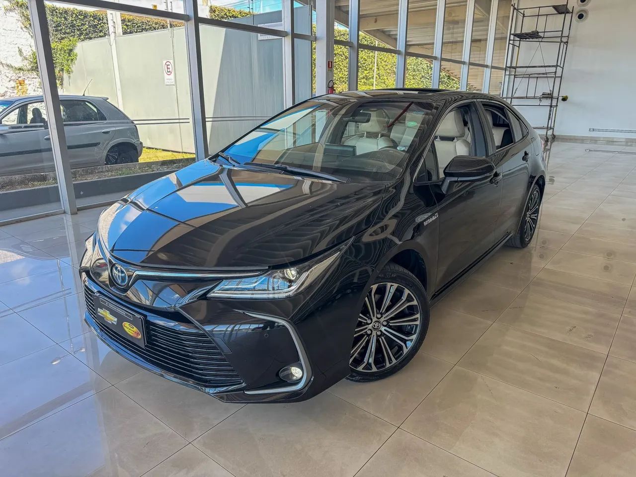 Toyota Corolla altis teto solar top premi barato 2025 pago - Foto 3
