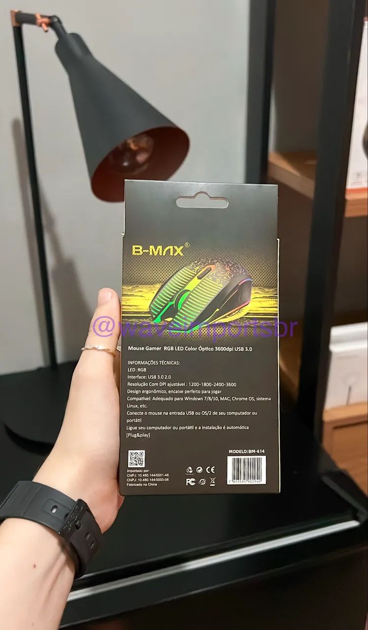 Mouse gamer RBG Original B-MAX  - Foto 2