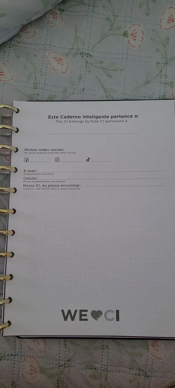 Caderno Inteligente (Grande) + Folhas 418416720296038401