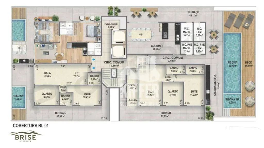 Apartamento com 1 dormitório à venda, 41 m² por R$ 644.900,00 - Camboinhas - Niterói/RJ - Foto 5