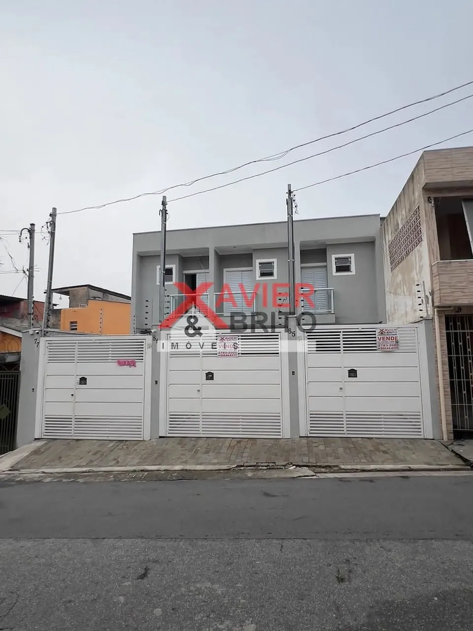 Sobrados Novos à venda na Vila Nhocuné 2 ou 3 Quartos, 2 Vagas e Quintal Financia / Perm
