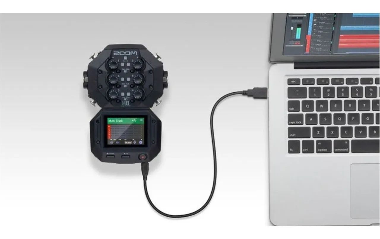 Gravador portátil Zoom H-8