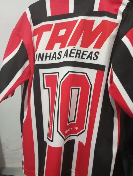 Camisa São Paulo - TAM - Penalty - 1995 original  - Foto 2