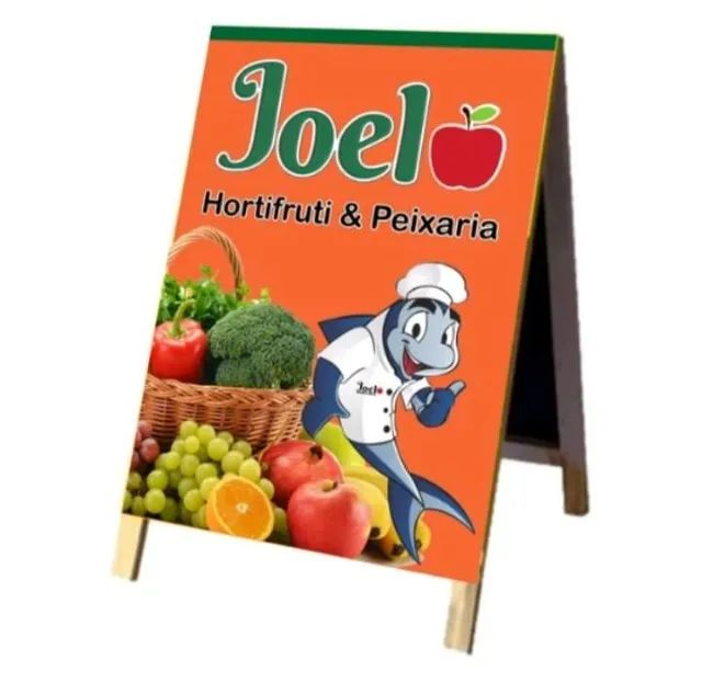  Cavalete Personalizado - Impressão Lona