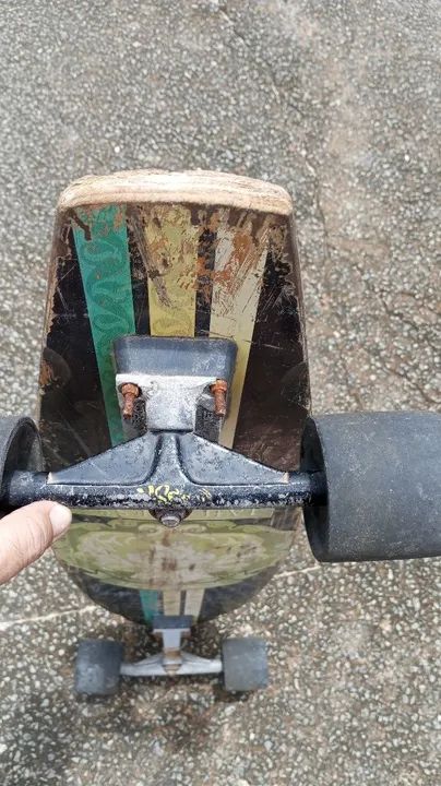 Skate Longboard Xseven Jah Bless usado - Foto 4