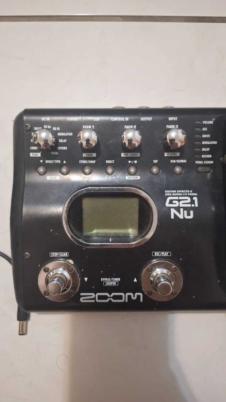 Pedaleira ZOOM G2.1Nu - Instrumentos musicais - Brasilândia, São