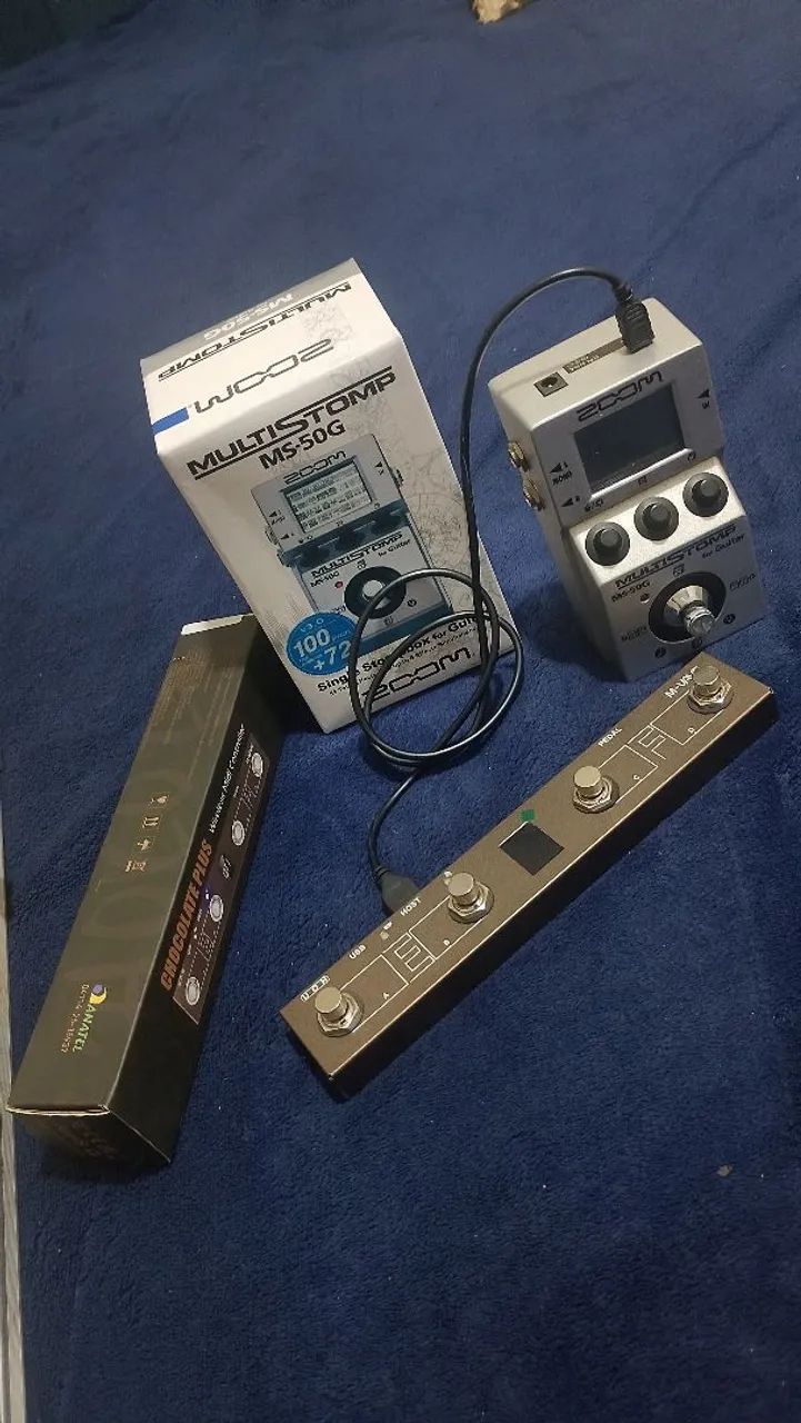Zoom ms50g + controlador chocolate plus - Instrumentos musicais