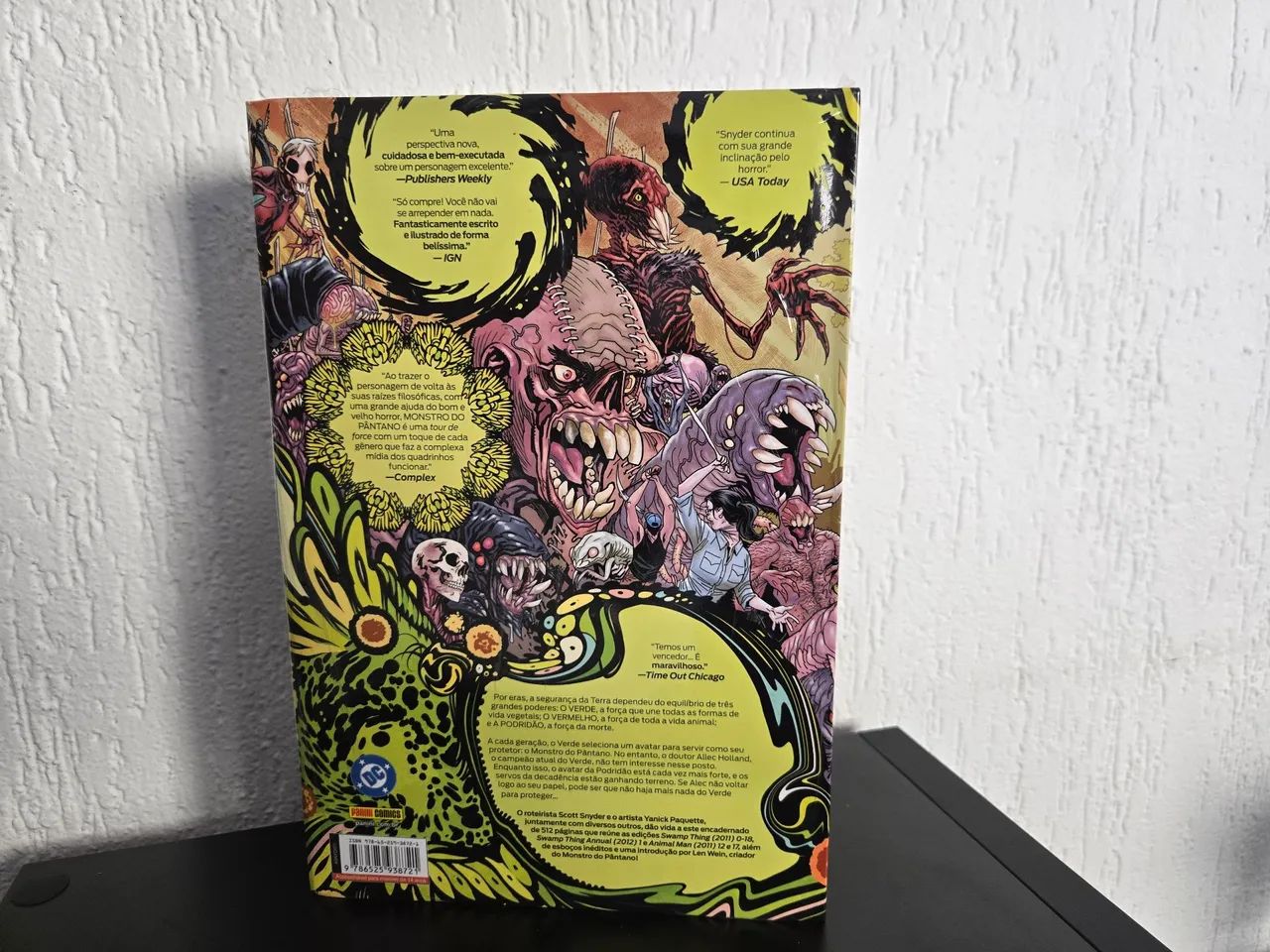 Monstro do Pântano (Por Scott Snyder)edição de luxo lacrada - Foto 2