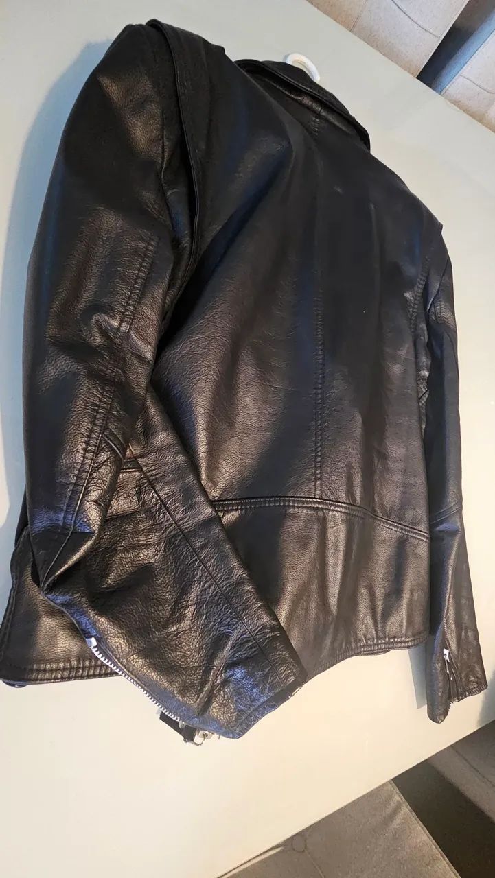 Jaqueta de Couro Legitimo - Modelo Perfecto - Foto 2