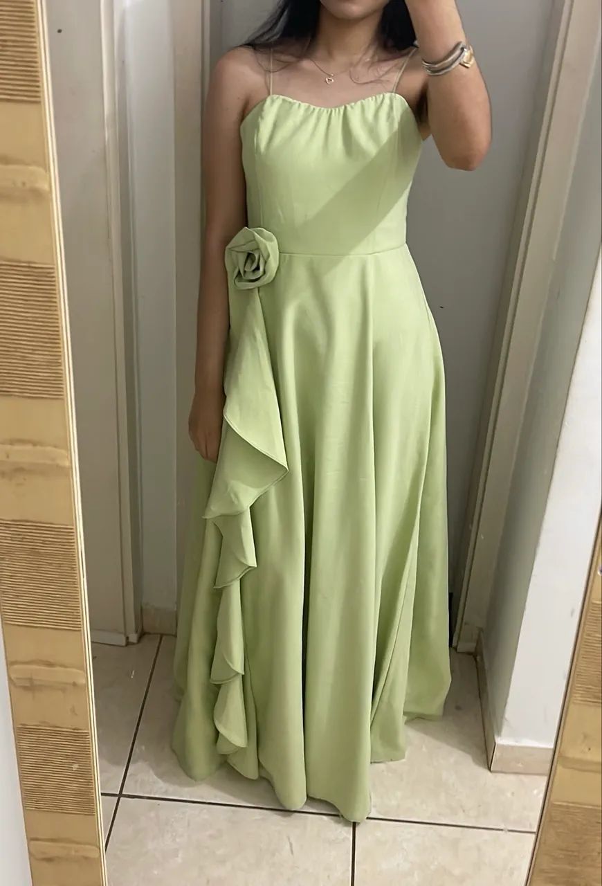 Vestido longo festa