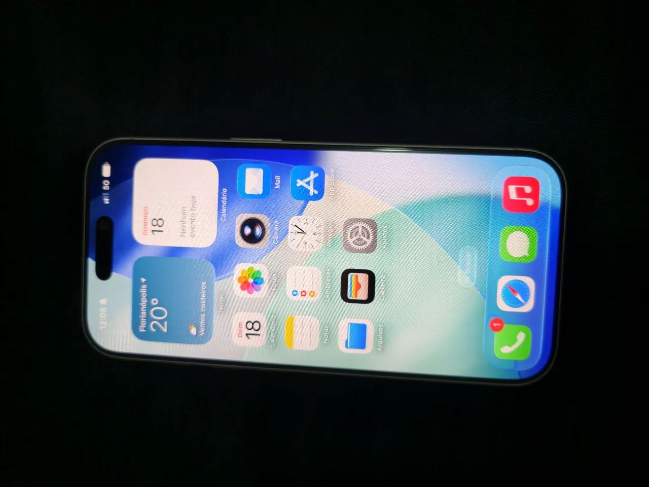 Iphone 17 pro 256gb - Prata - Foto 4