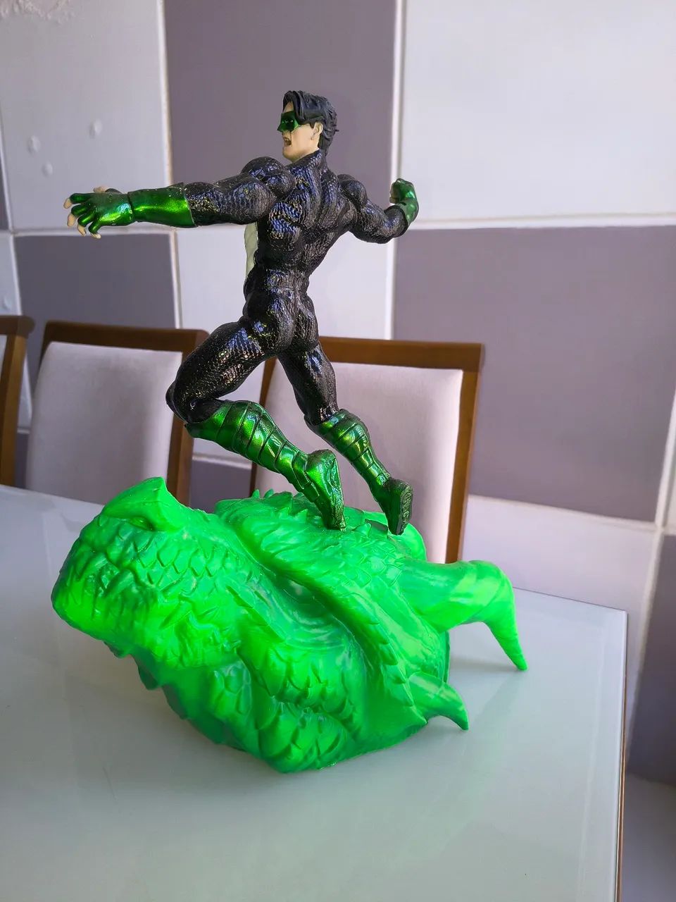 Lanterna verde custom 1/6 - Kyle Rayner - Foto 4