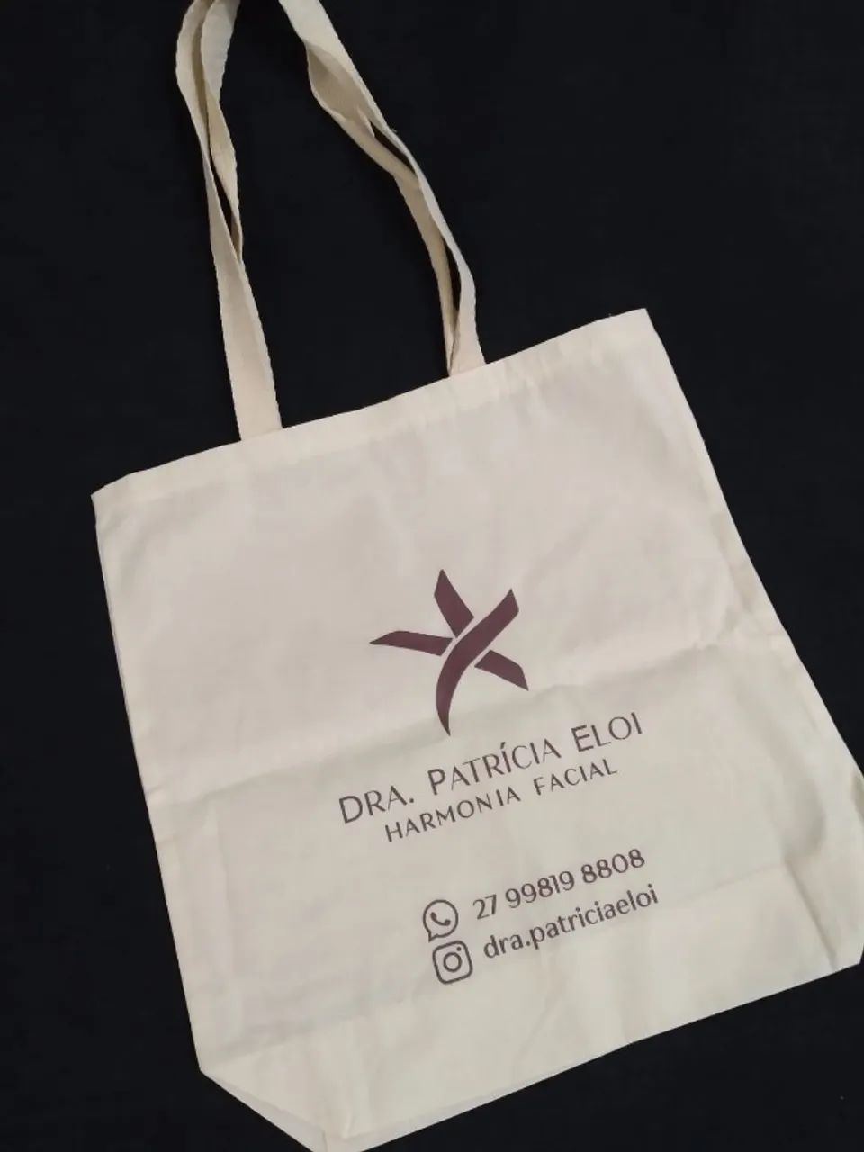 Ecobag Personalizada com sua arte (Whats *) 100% Algodão - Foto 4
