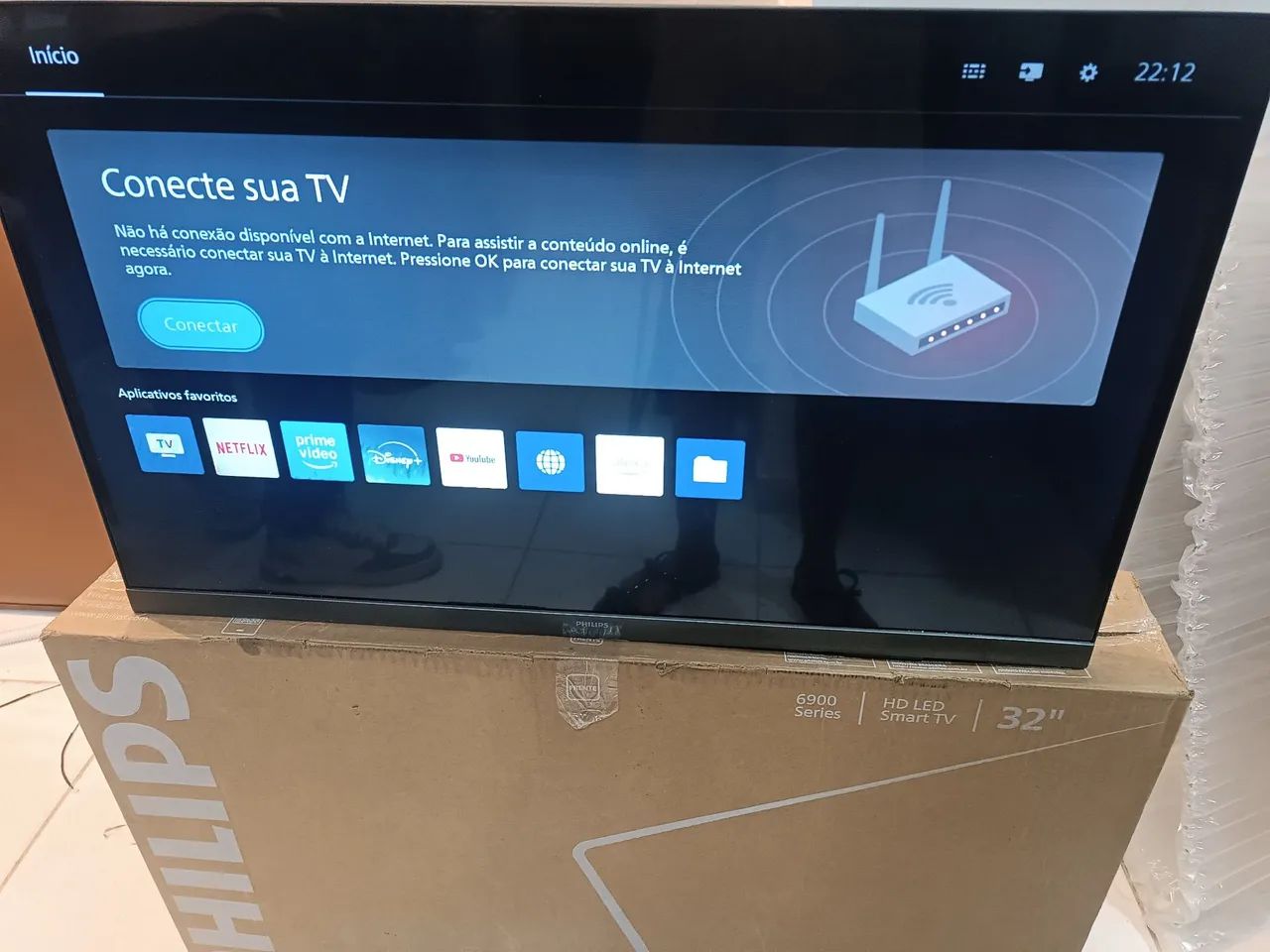 Smart tv Philips 32 polegadas nova 